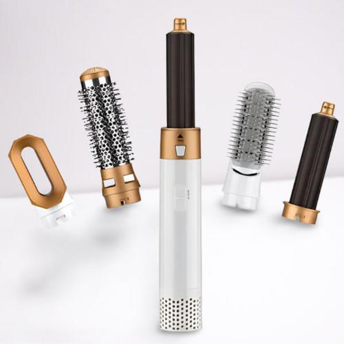 5-in-1 Hair Dryer with Brush and Curling Iron