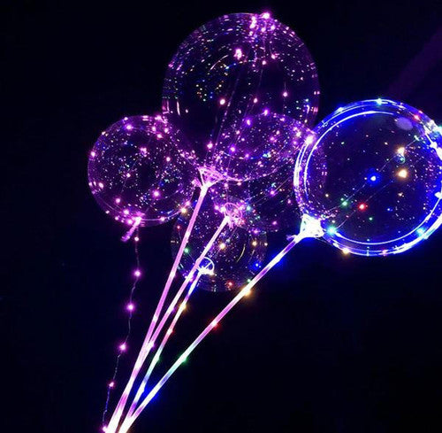 Transparent LED Light Balloons