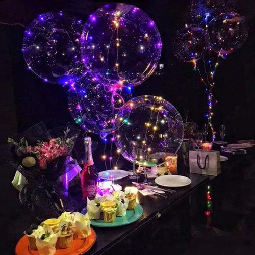 Transparent LED Light Balloons