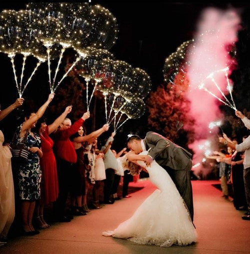 Transparent LED Light Balloons