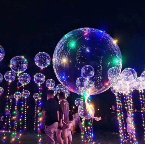 Transparent LED Light Balloons