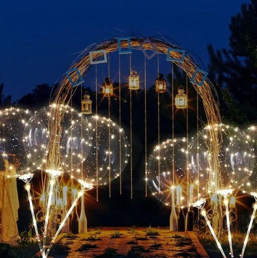 Transparent LED Light Balloons
