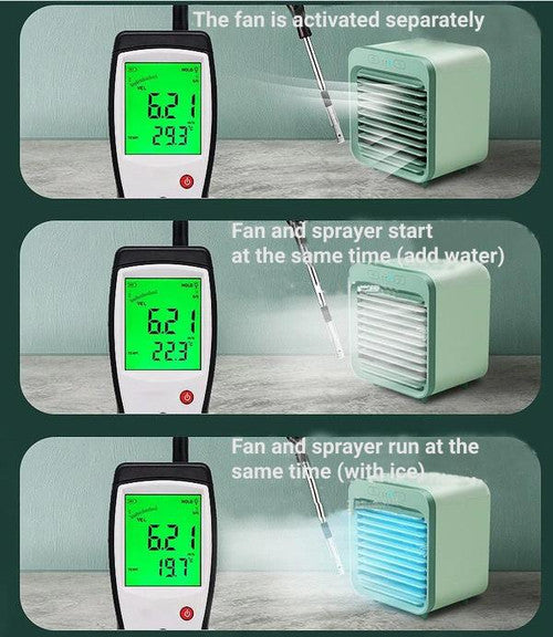 Mini Water-Cooled Rechargeable Air Conditioner