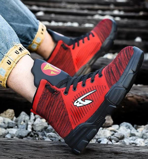Flexible and Comfortable Safety Shoes