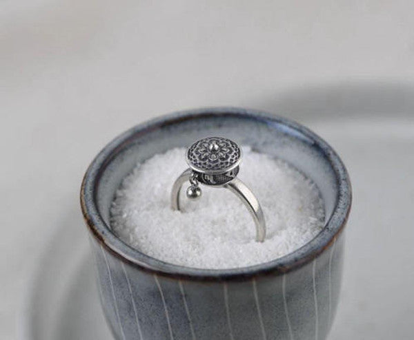 Lotus Flower Prayer Ring