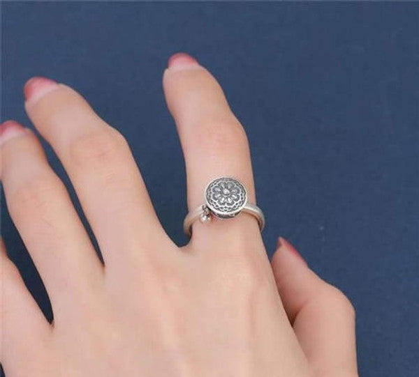 Lotus Flower Prayer Ring