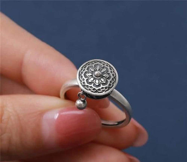 Lotus Flower Prayer Ring
