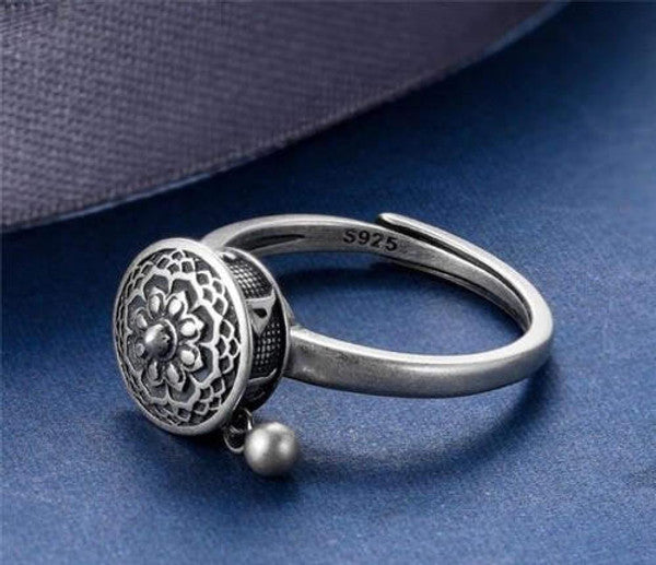 Lotus Flower Prayer Ring