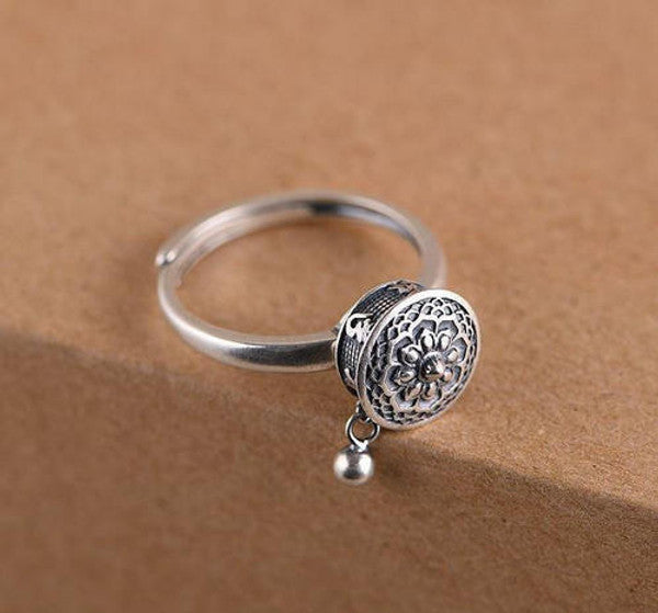 Lotus Flower Prayer Ring