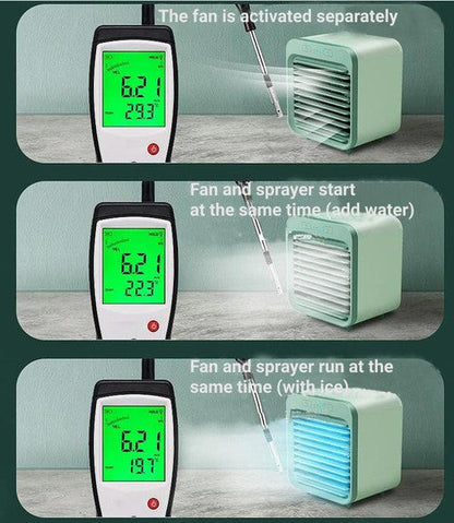 Mini Water-Cooled Rechargeable Air Conditioner