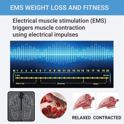 Electric EMS Foot Massager - MassagePlus