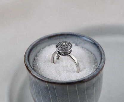 Lotus Flower Prayer Ring