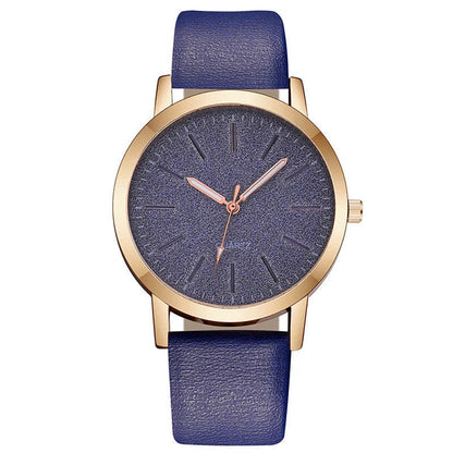 Quartz Starry Sky Watch - Leather Strap