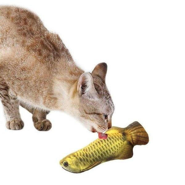 Realistic Flopping Fish Toy for Cats