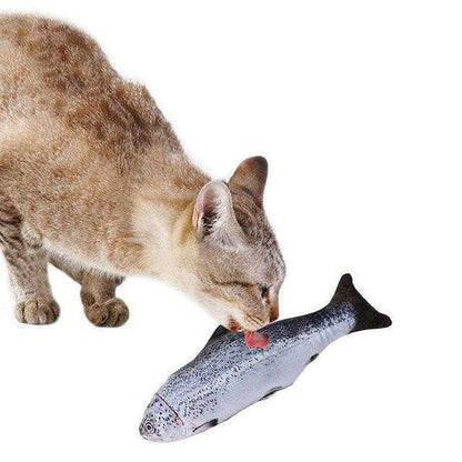 Realistic Flopping Fish Toy for Cats