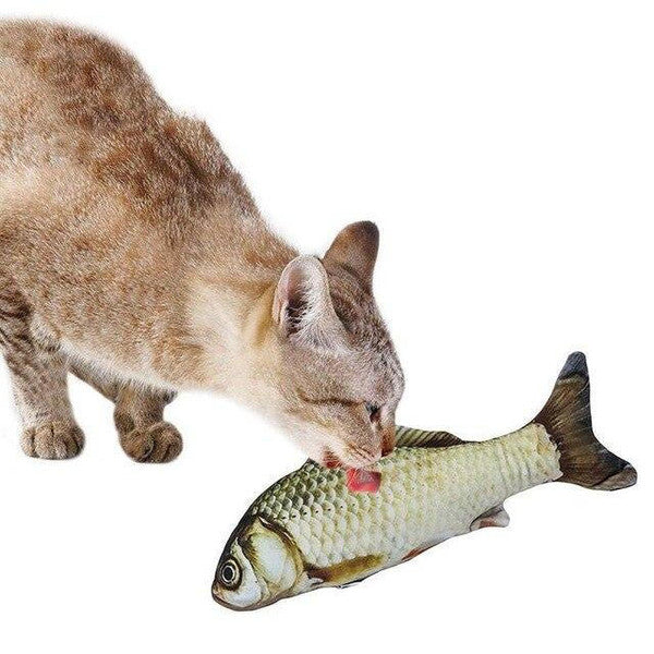 Realistic Flopping Fish Toy for Cats