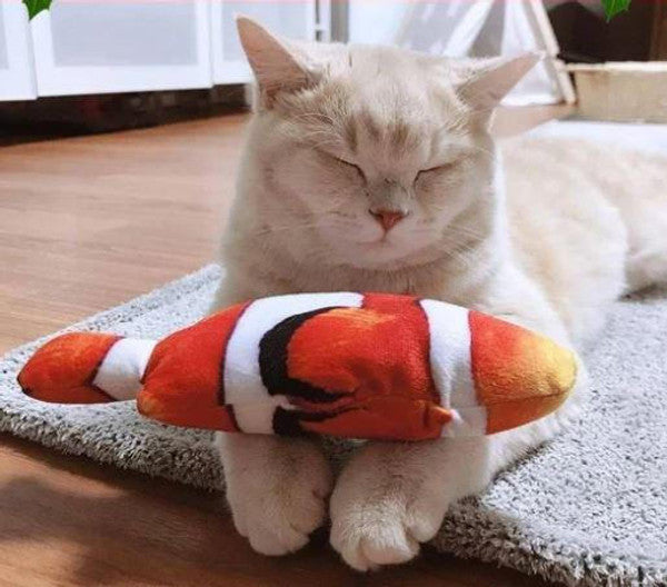 Realistic Flopping Fish Toy for Cats