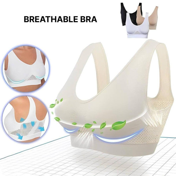Wireless Breathable Bra