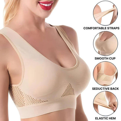 Wireless Breathable Bra